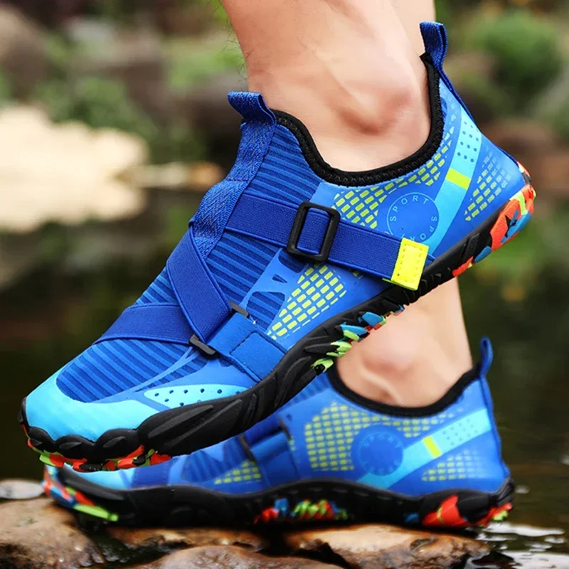 Water Shoes Aqua Shoes Barefoot Shoes Multifunctional Men Quick Drying Breathable Non Slip for Beach Snorkeling Surfing Swimming