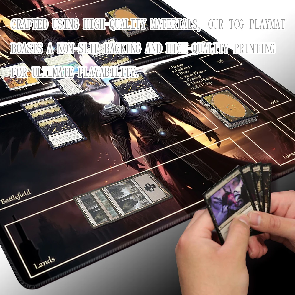 archangel-Board Game TCG Playmat Table Mat Game Size 60X35 CM Mousepad Compatible for MTG CCG