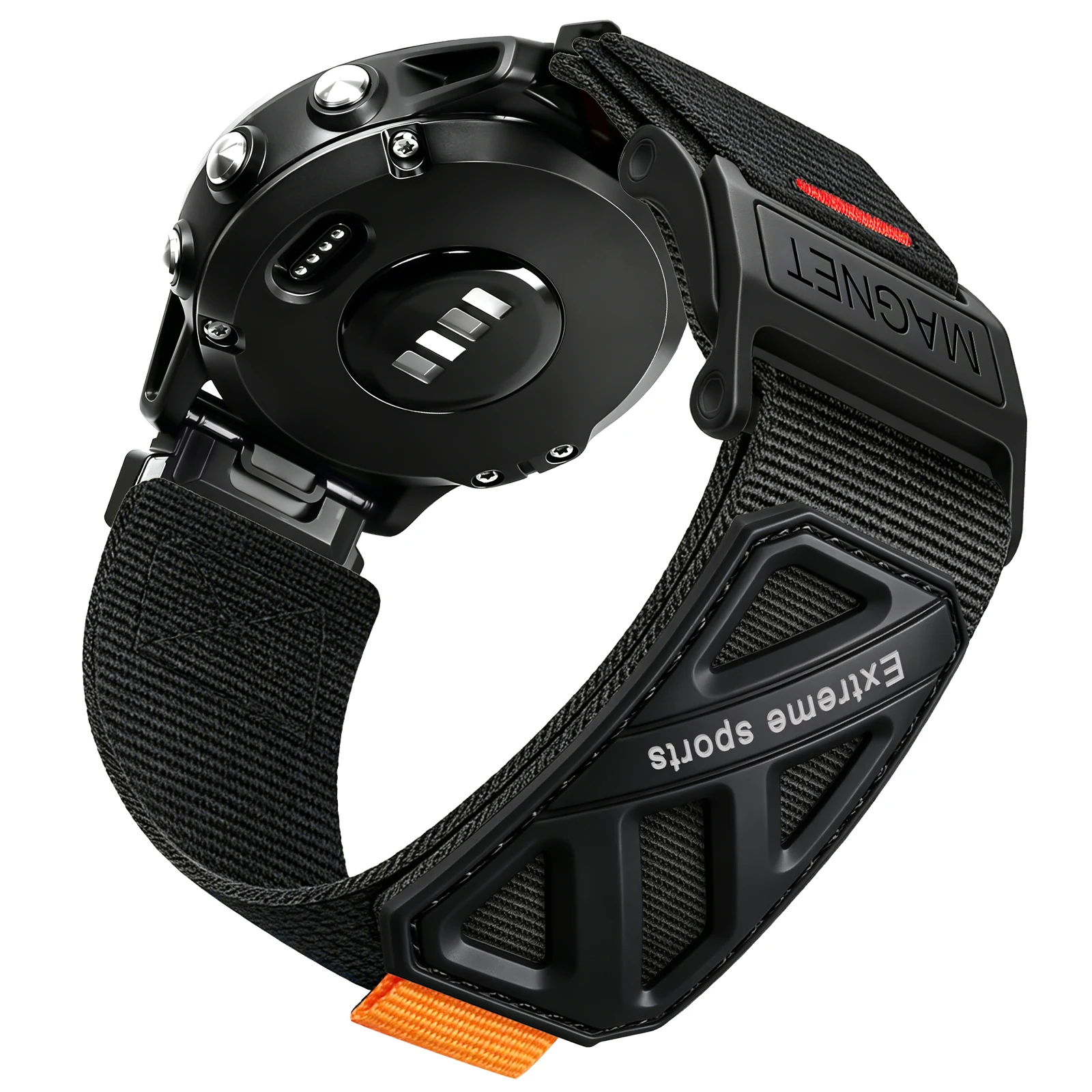 Versatile Nylon Loop Watch Strap - 22mm Band for Enhanced Comfort and Style