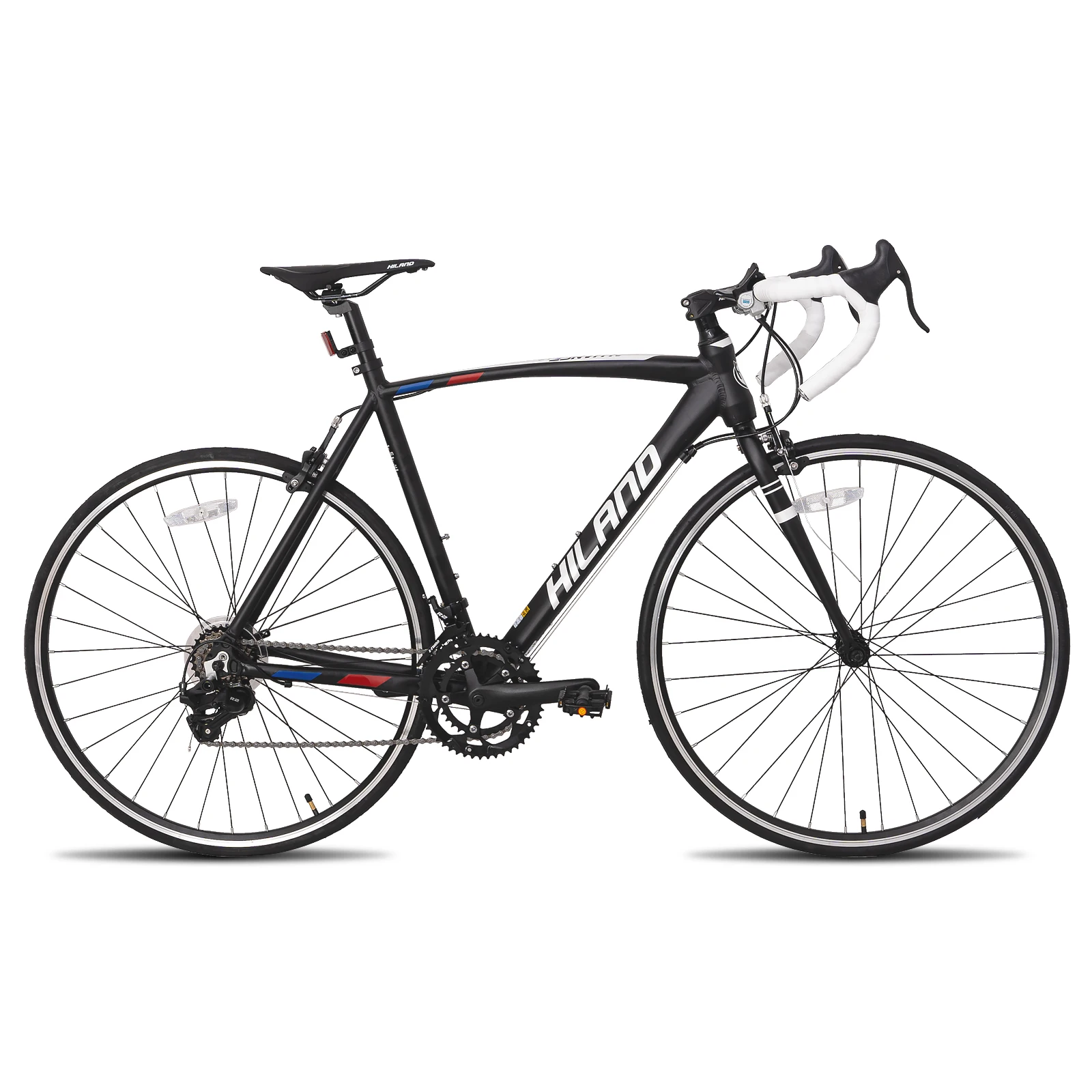 Hiland 700c road bike, 14 speeds, lightweight aluminum frame