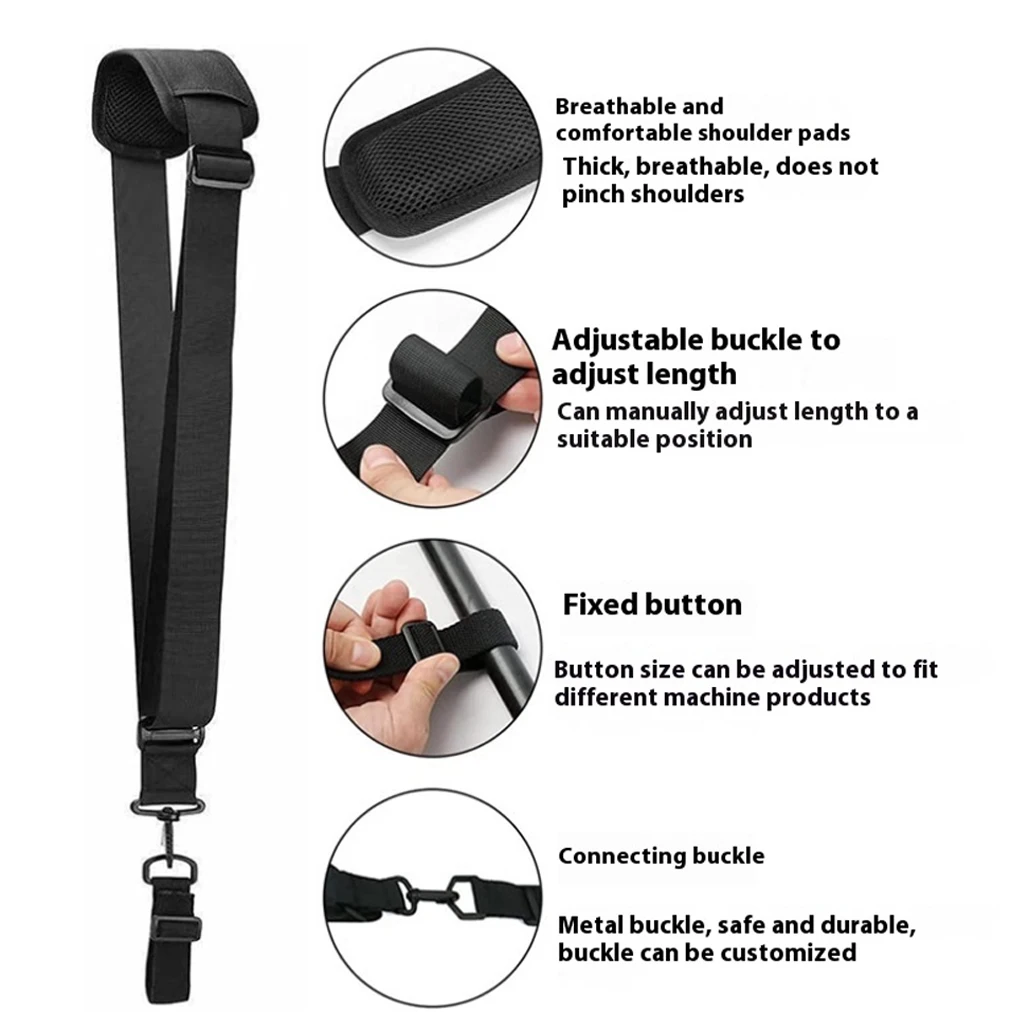 Comfortable double-strap waist belt, long trimmer and material, operation brush lawn blowers, string trimmers