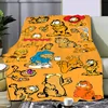 Cute Cartoon G-GarfieldS Printed Blanket Picnic Blankets Warm Blanket Soft and Comfortable Blanket Home Travel Birthday Gift 1