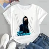 Norwegian DJ Artist Alan Walker Graphic Print T-shirt Top Fashion Short Sleeved Neutral Casual Shirt Oversized Cotton T-shirt 3