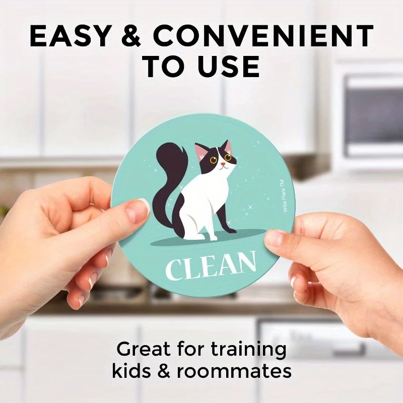 Oversized Humorous Dishwasher Magnet - Strong & Stylish Kitchen Organizer