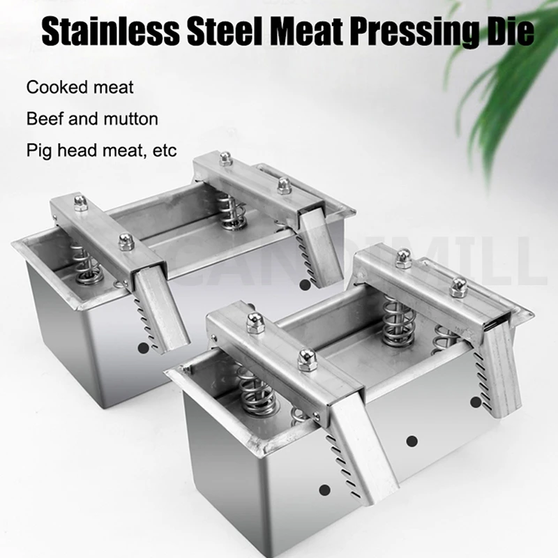  Press Ham Maker - Joyeee Round Shape Stainless Steel Ham Press  Maker Machine for Making Healthy Homemade Deli Meat Sandwich, Seafood Meat  Poultry Patty Gourmet Cooking Tools: Home & Kitchen