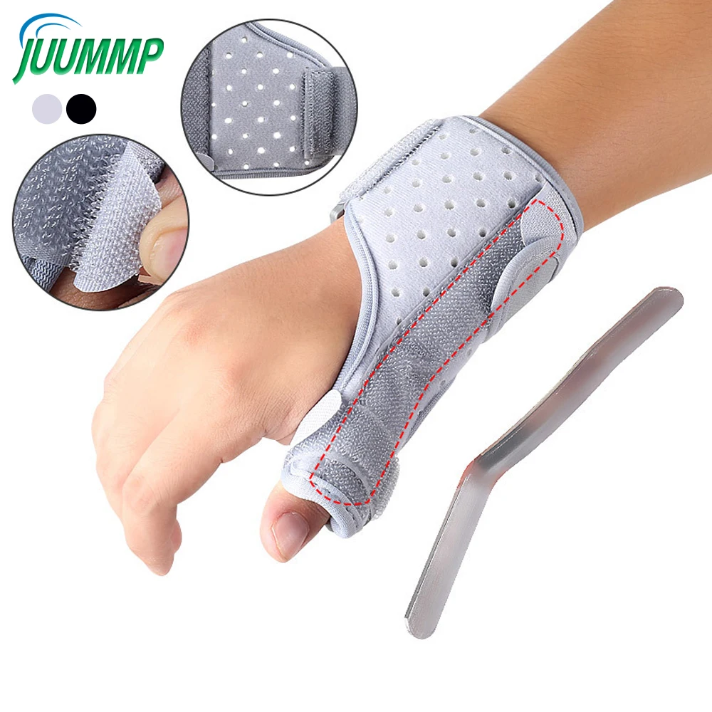 

1Pcs Medical Sport Wrist Thumbs Stabilizer Splint Hands Support Adjustable Finger Holder Protector Brace Protective Sleeve