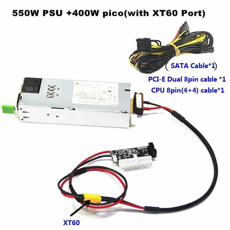 alimentação para pc dc 12v 24pin pico