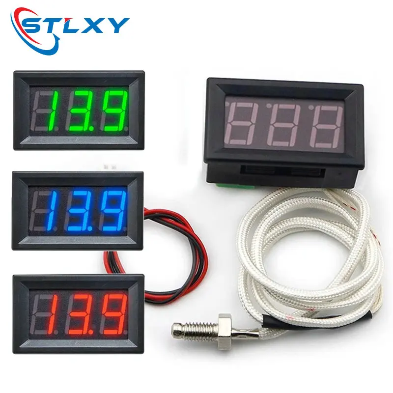 Industrielles-Hochtemperatur-K-Typ-M6-Thermoelement-Thermometer-12-V ...