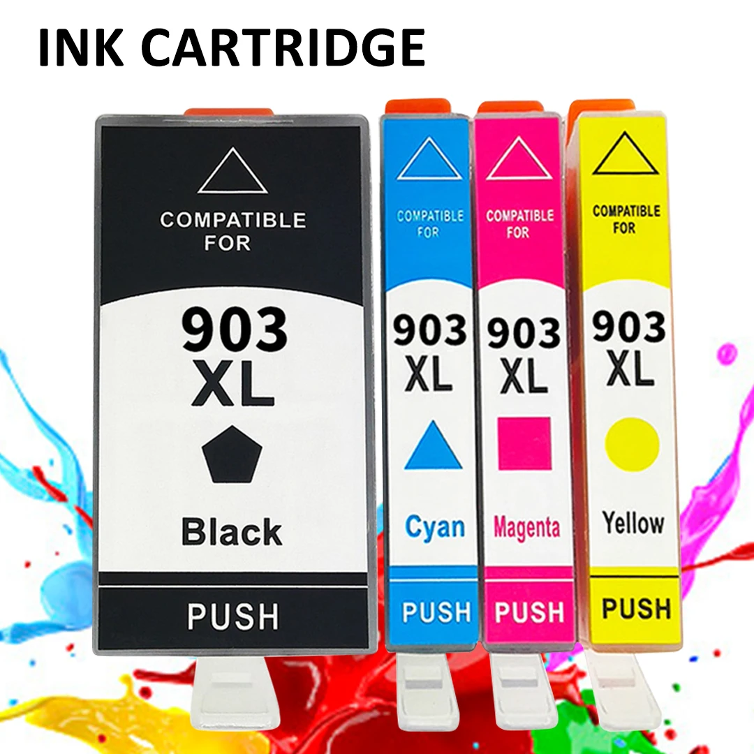 1pc For HP903XL Ink Cartridge For HP OfficeJet 6950 6960 For HP