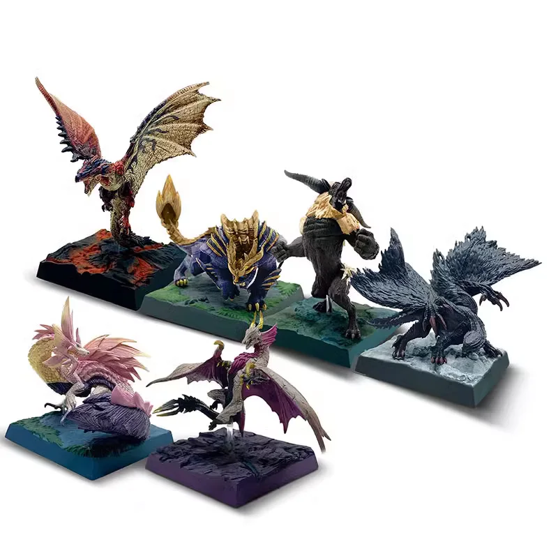 

In Stock Original CAPCOM Monster Hunter Monster Art Museum Vol.1 Anime Figure Model Collectible Action Toys Gifts