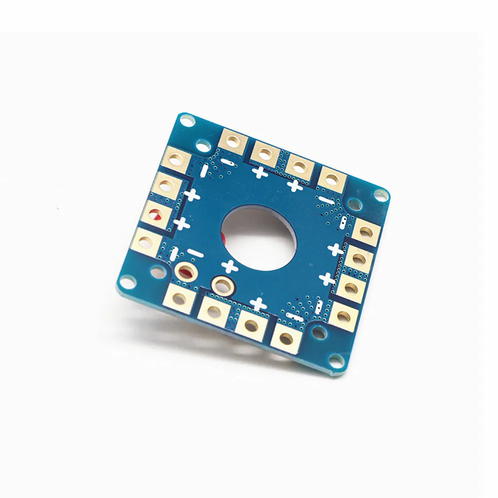 Carte de distribution d'alimentation pour drone quadrirotor, avec câbles de batterie et connecteurs XT60