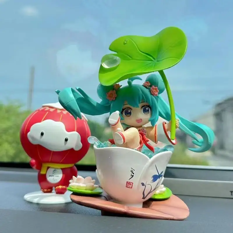 judai-mini-figurine-originale-qingcang-studio-jouet-en-pvc-mignon-modele-beurre-vocaloid-hatsune-ku-fleur-pluie