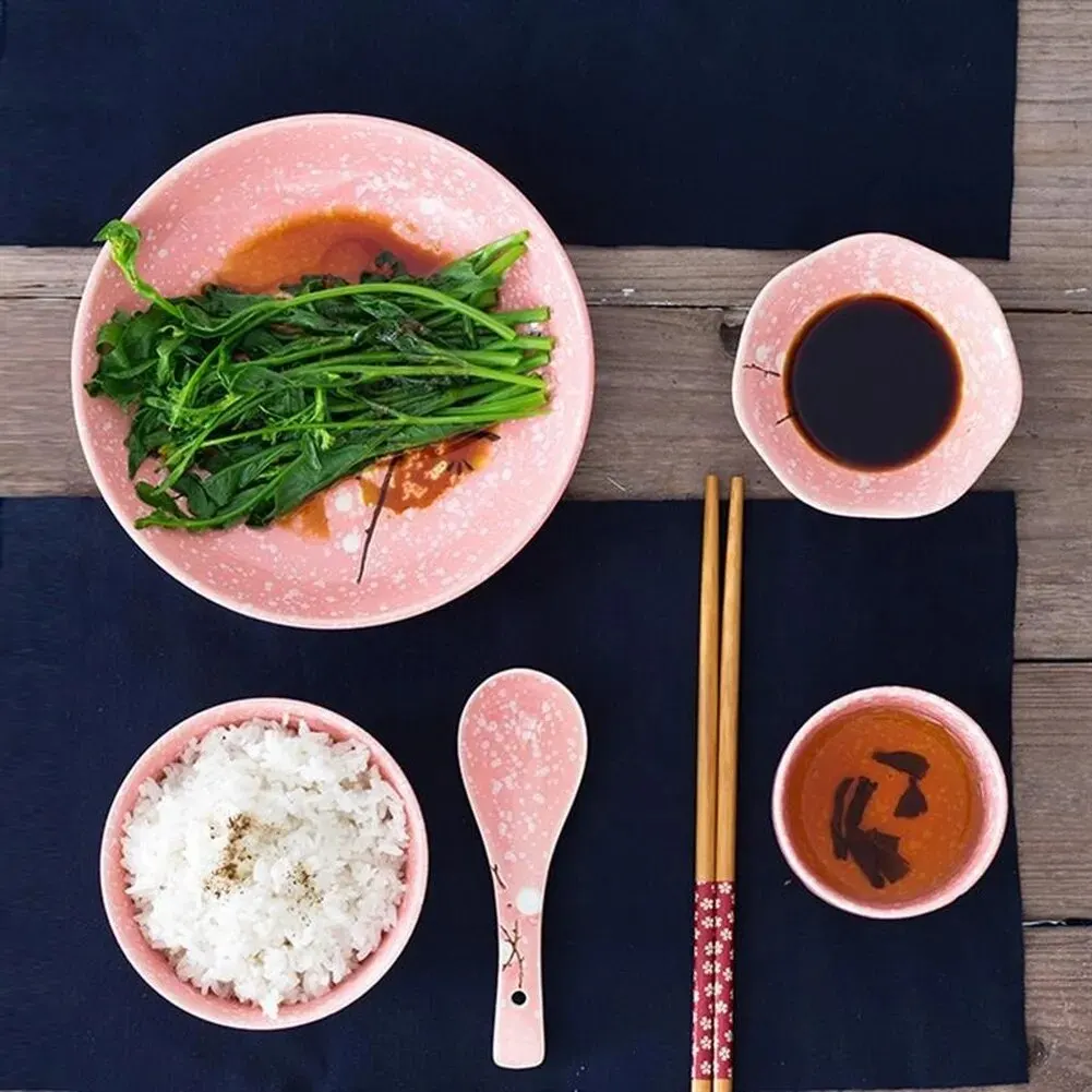 Eco-Friendly Japanese Style Ceramic Dinnerware Set