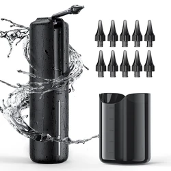 Electric Ear Wax Removal & Cleaning System with 10 Nozzles and Adjustable Pressure (W60 Black)