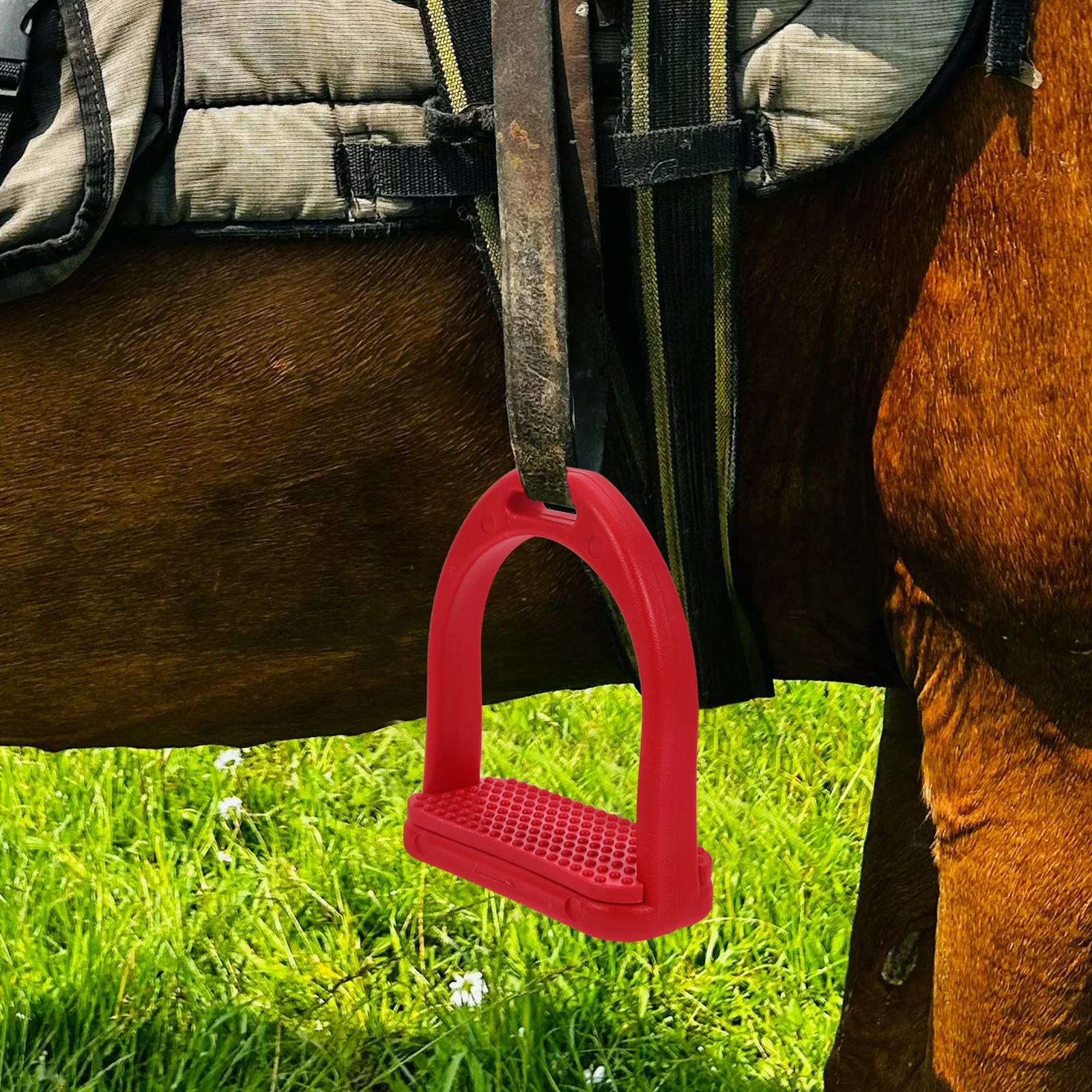 HighStrength POM Saddle Accessories Durable Safety Stirrups For Riding Horse Saddle Parts Equestrian Western Replacement