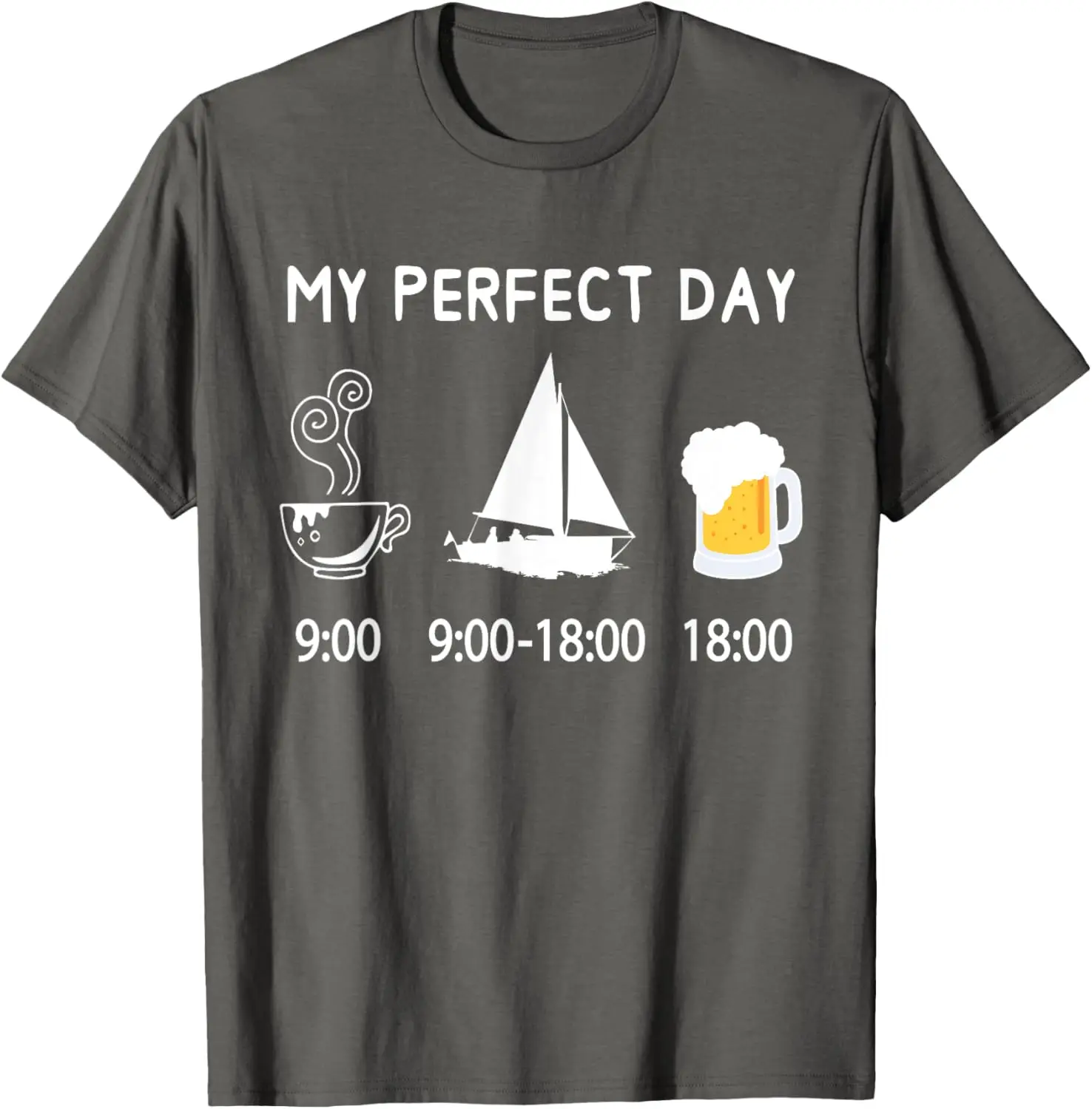 Perfect Day Sailing T-Shirt - Nautical Sailor Gift Tee
