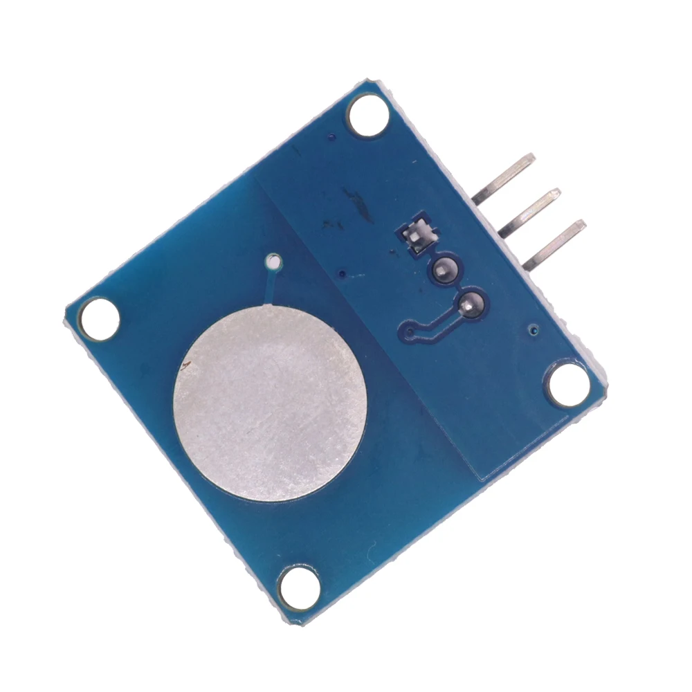 Фото Сенсорный модуль TTP223 для Arduino, 1-канальный сенсорный емкостный сенсорный переключатель для Arduino, стартовый комплект «сделай сам», синий №4
