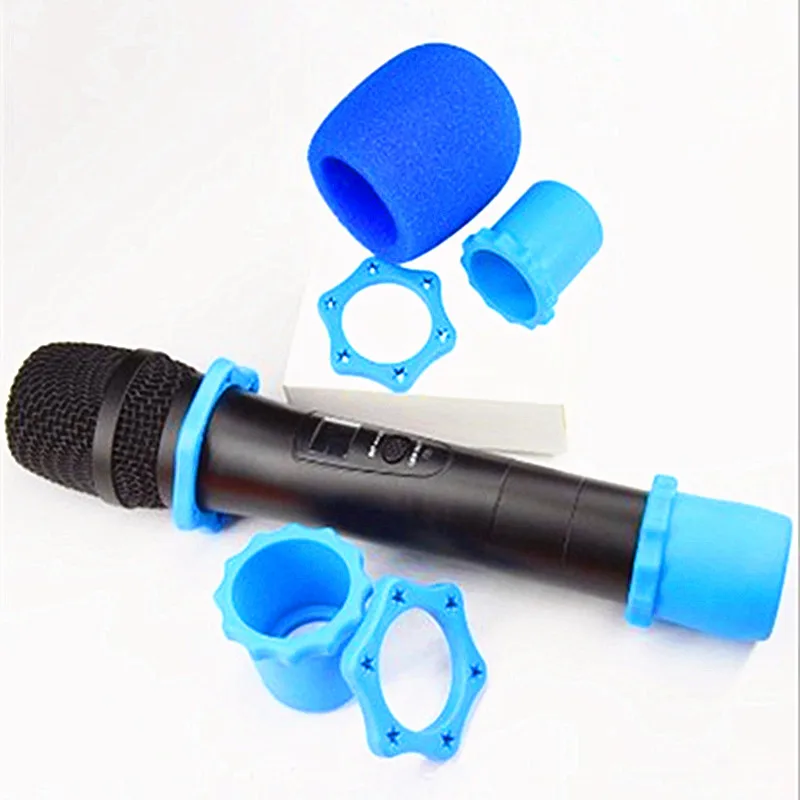 30Pcs Silicone Anti-rolling Ring, Wireless Handheld Microphone Holder Accessories Mic Protection Ring for KTV DJ Equipment images - 6