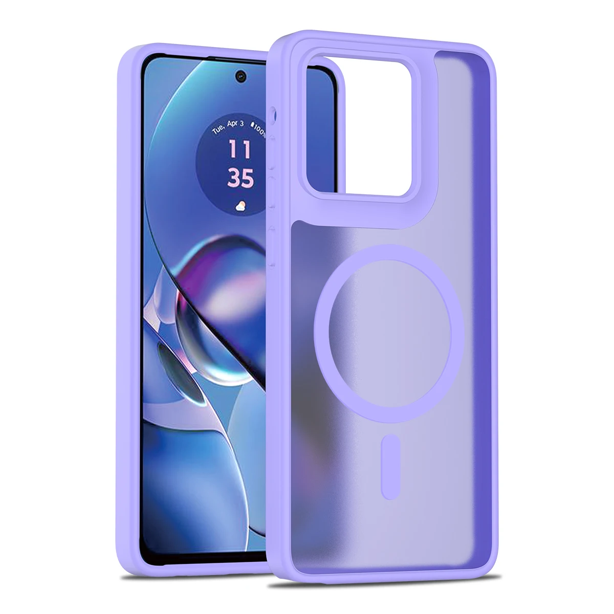 Matte Translucent Magnetic Phone Case with MagSafe Drop Protection