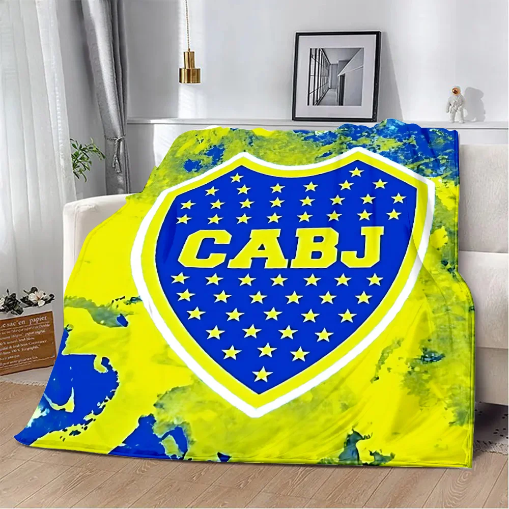 Printed Blanket Boca Juniors Picnic Blankets Warm Blanket Soft and Comfortable Blanket Home Travel Birthday Gift 6