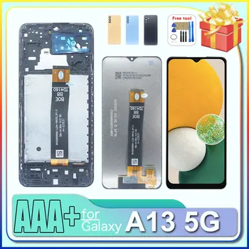 Display LCD Touch Digitizer con telaio per Samsung Galaxy A13 5G A136U A136W A136B - Ricambio Schermo