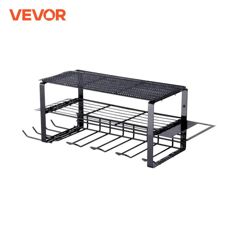 Power Tool Organizer Rack 3 Layers Wall Mount Wrench Electric Drill Holder Heavy Duty Tool Shelf for Workshop Garage tool organizer,wrench organizer,wrench holder,screwdriver organizer,power tool holder