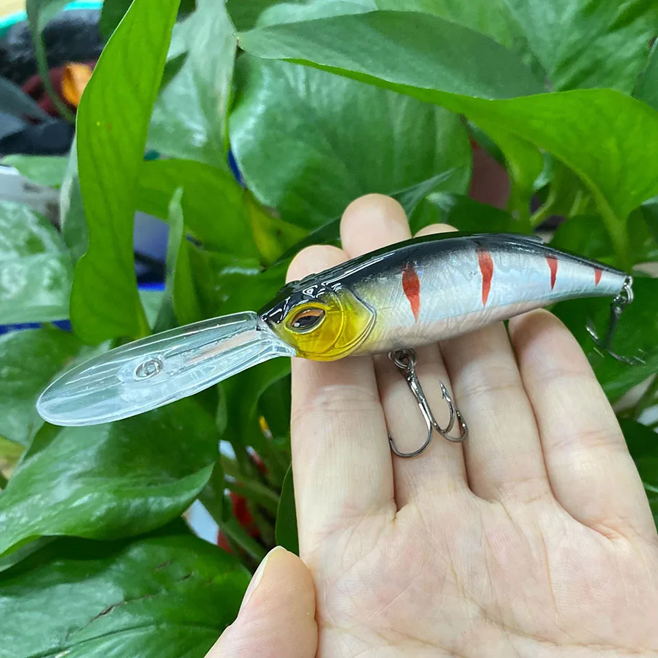 WALK FISH 85mm 17.5g Floating Minnow Japanese Fishing Lure Isca Artificial  for Pike Trout Bass Swimbait Wobbler Hard Bait Pesca