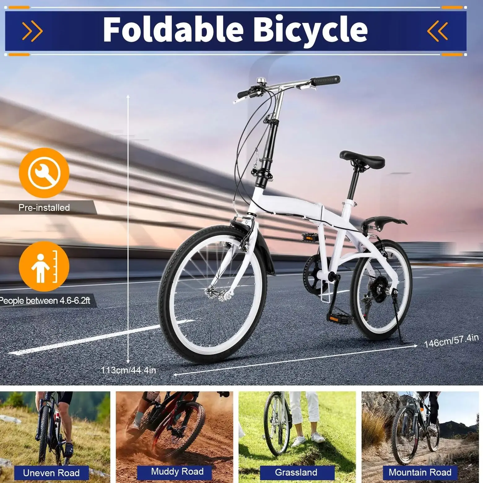 Pro Bamboo Fahrradnabe - 185 Mm Hinterachse Für Mehrgang-Mountainbikes