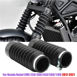 2pcs Rubber Motorcycle Front Fork Shock Absorber Dust Cover for Honda Rebel CMX 250/300/450/500/1100 2017-2021