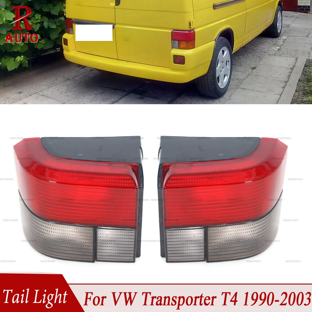 R-Auto Nessun Arresto Lampadina Coperchio Lampada Freno Alloggiamento Lente Affumicata Fanale Posteriore Per Volkswagen Caravelle T4/Transporter T4 19