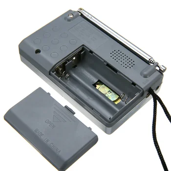 BC-R119 Radio AM FM Battery Operated Portable Radio Best Reception Longest Lasting For Emergency Hurricane Running Walking Home 3