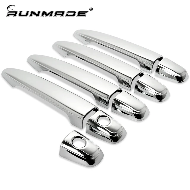 Fits Toyota Camry 2007-2011 Chrome Side Door Handle Cover S.Steel 8 Pcs 