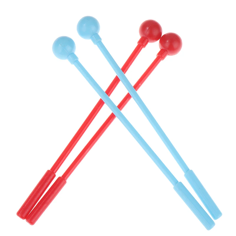 2Pcs Percussion Drum Sticks Schlägel Drumsticks Erwachsene Kinder Stick Mallet Kunststoff Instrument kinder Spielzeug Zubehör – Detail 12