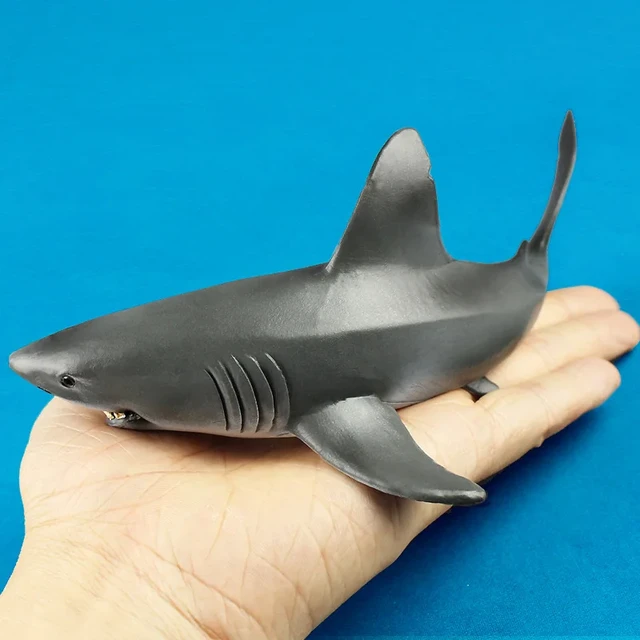 Shark Model Toys Jaws Simulation Cute Sea Life Animals In Action