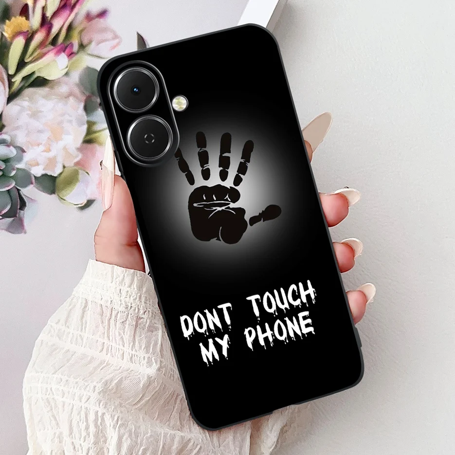 Stylish Painted Soft Silicone Phone Case - Vibrant Design Back Cover