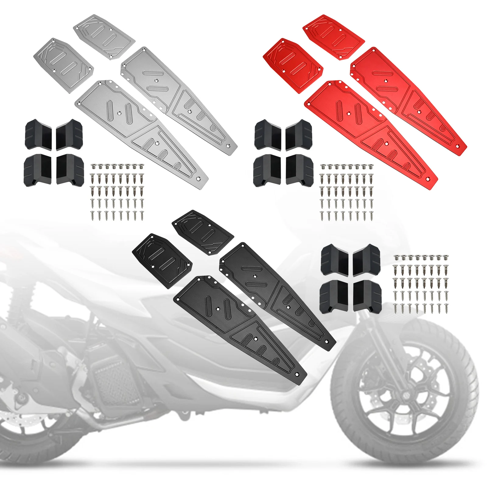 

Topteng Footboard Foot Rest Pad Peg Pedal Plate For Aprilia SR GT200 SR GT125 2022-2023