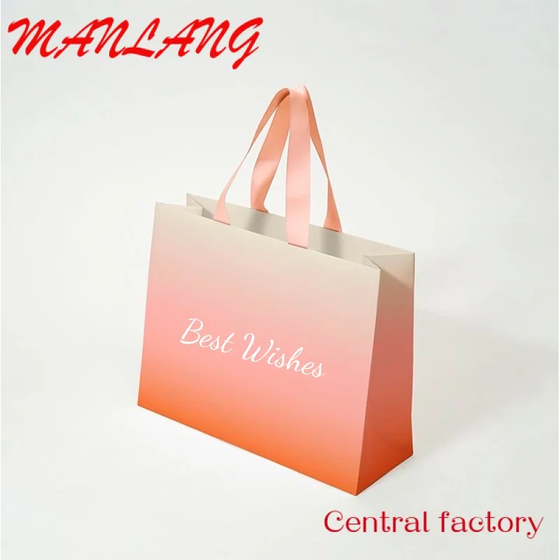 

Custom Eco-Friendly Custom Printing Gift Paper Bags With Your Own Logo