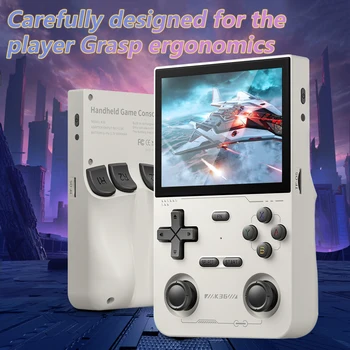 GAMINJA K36 Handheld Game Console 3.5Inch IPS 640x480 Screen Built in 64GB Simulator Games Games Portable Handheld Game Console 2