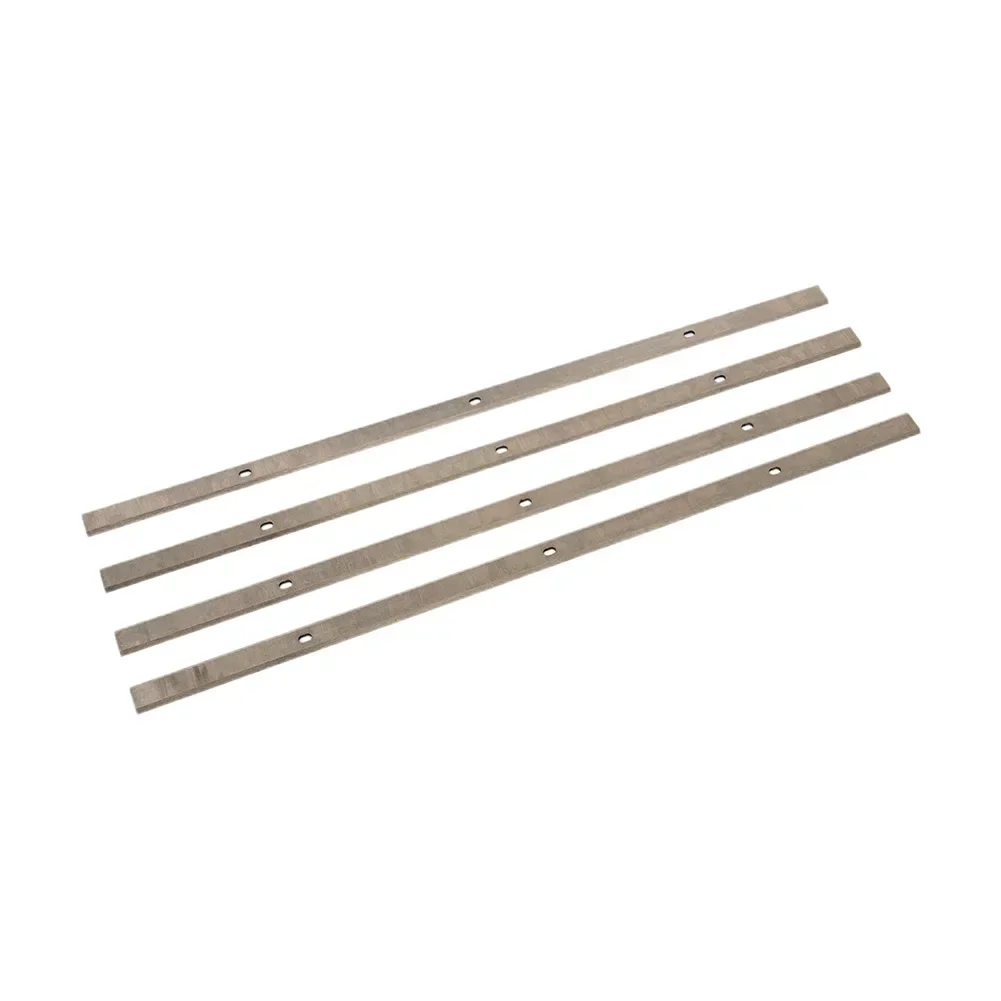4Pcs 330mm HSS Wood Planer Blade 330x12x1.5mm For DH330 DH316 Double Edge Electric Planer Woodworking Machinery Parts