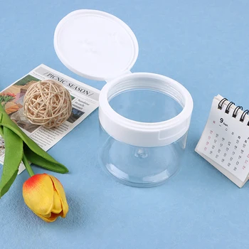 280ml Mini Facial Mask Jar Cosmetics Subpackage Filling Wide Mouth Cap Bottle Face Cream Makeup Remover Cotton Storage Container - Thumbnail 2