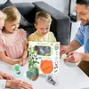 Gachapon Machines Surprise Lucky Draw Machine Props Mini Claw Machine Prizes With 6 Twisters Kids Figures Arcade Grabber Game 3