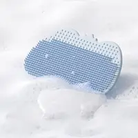 Baby Shower Brush Silicone Hairbrush Massage Brush for Delicate Skin Comfort A2UB