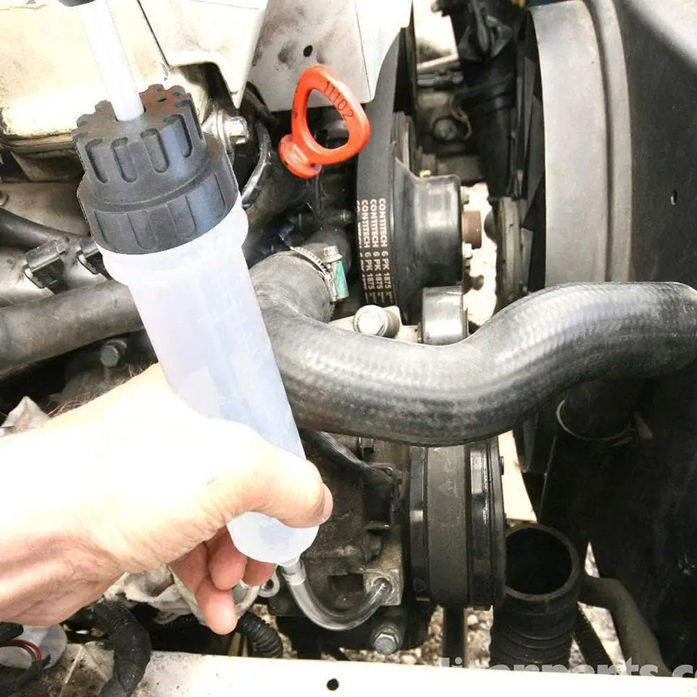 500CC Car Engine Oil Change Syringe Bottle Transfer Automotive Fuel Extraction Pump Hand Tool Oil Extractor Pump