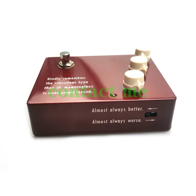 

Red Horse Overdrive Rock Stompbox, Original clone version, almost no difference from the original, LY-ROCK pedal