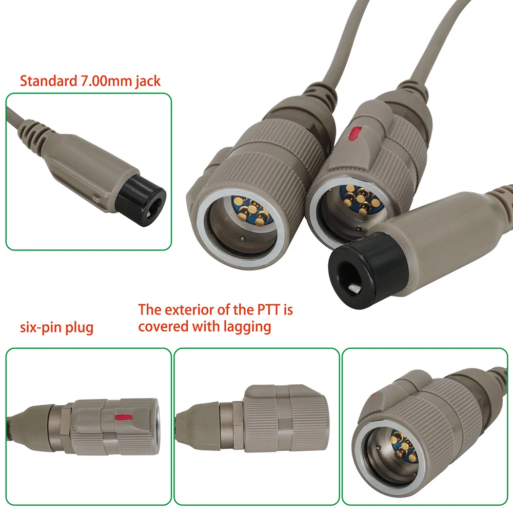 BAOFENG - Micro Oreillette K0916P1 avec PTT BAOFENG, Plug Kenwood - Safe  Zone Airsoft