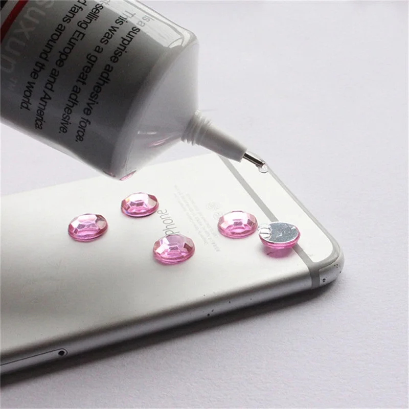 2Pcs/Bulk Clear Glue B7000 T7000 Black Glue 50ML for Cell Phones Repair  Rhinestones Jewelry Glass Screen Electronic Component Clothes Fabric  Textile