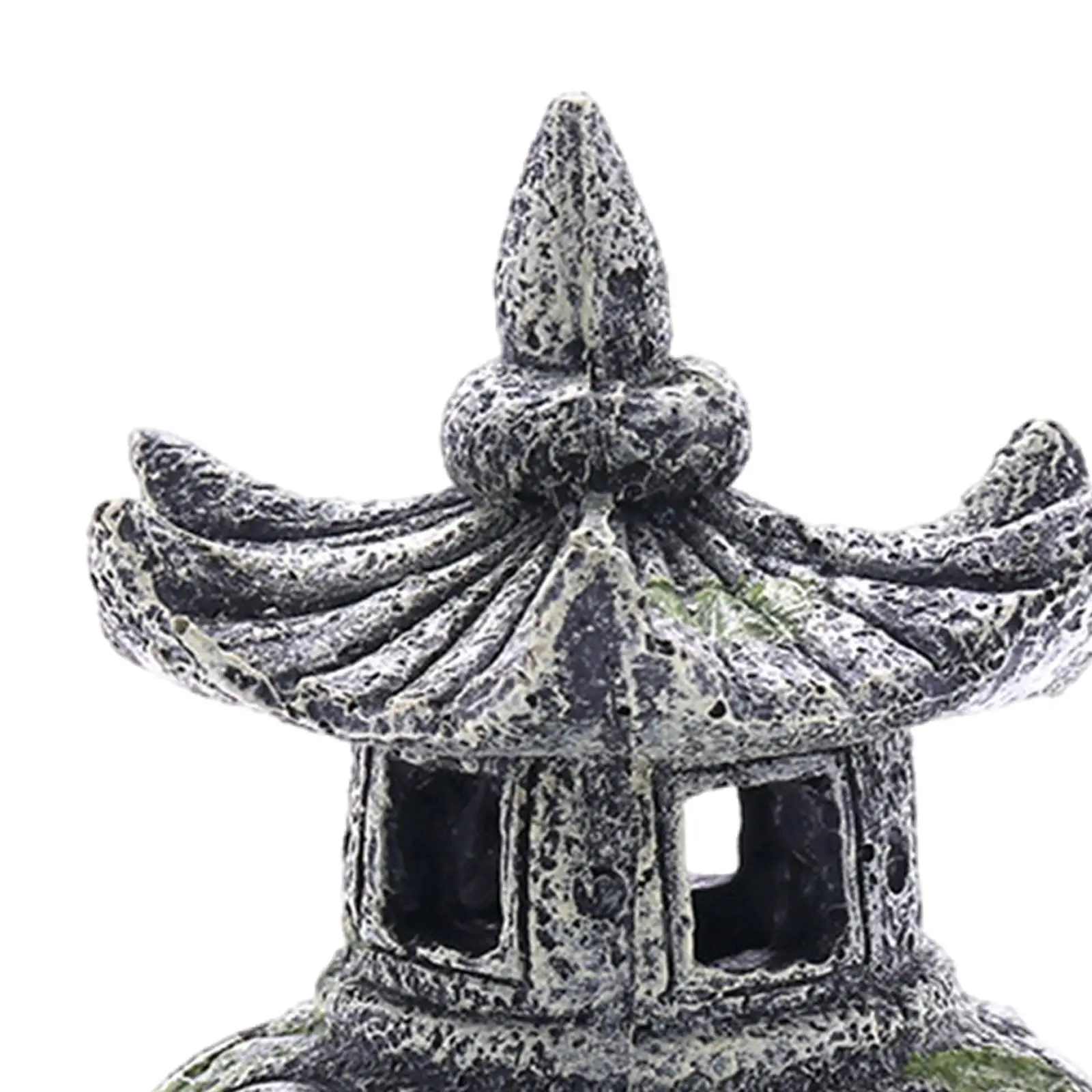Aquarium Ornament Aquarium Accessories Tank Decoration Stone Lamp Pet