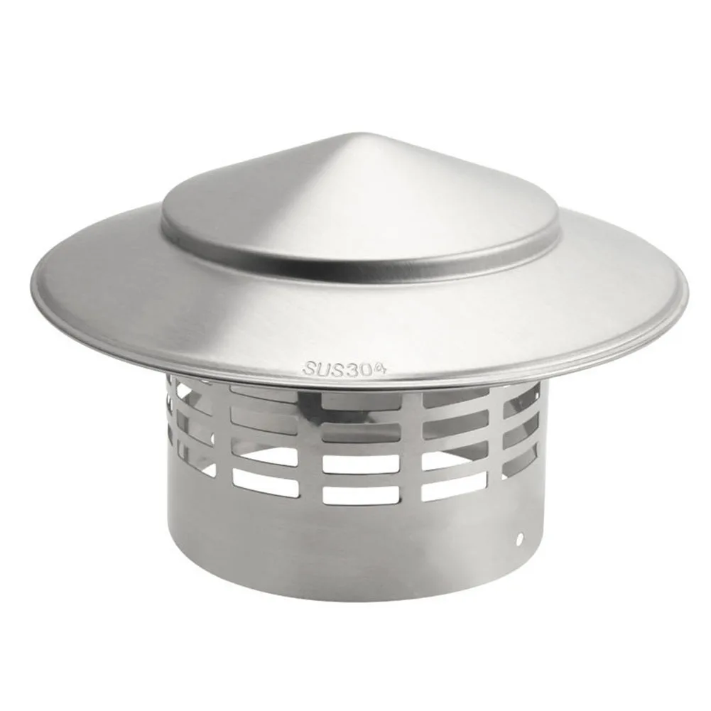 

High Quality Stainless Steel Chimney Cap Ensure Fresh Air Outlet and Efficient Roof Pipe Exhaust Hood Installation