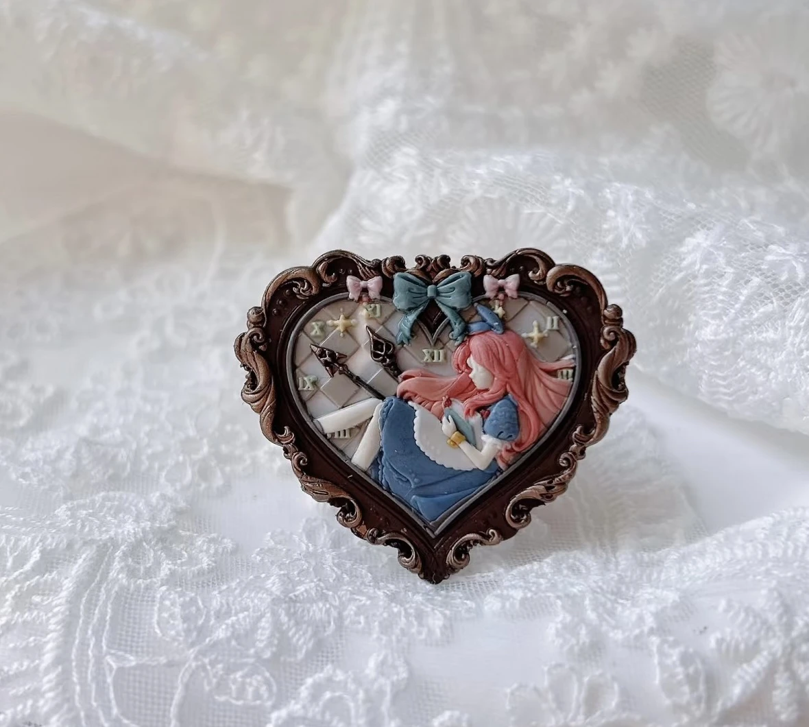 Alice in Wonderland Series Brass Seal Fire Seal Set Magic Sle DIY Stationery Busin Supplies Eonal Culture Goods