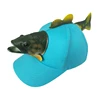 Novelty 3D Fish Hat for Parent Child Funny Fish Animal Baseball Hat for Birthday Party Creative Theme Party Hat Headwear 2